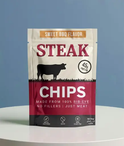 Steak Chips - BBQ Flavor